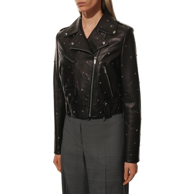 фото Кожаная куртка miu miu