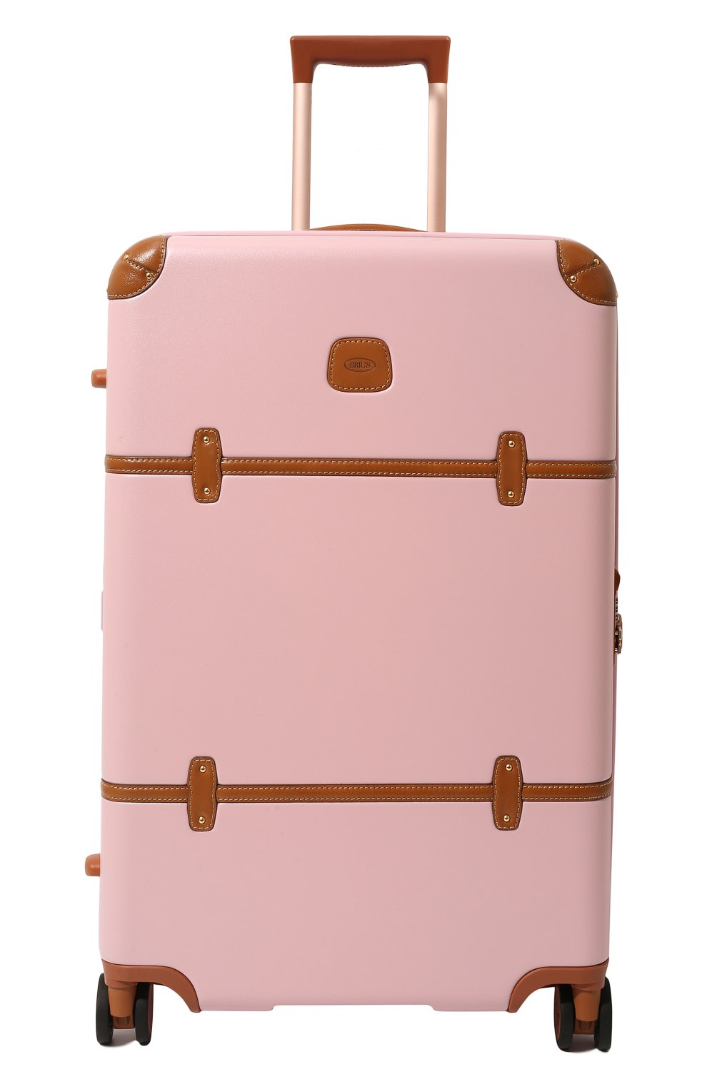 Женский чемодан bellagio на колесах BRIC`S розового цвета, арт. BBG28303 | Фото 5 (Материал: Пластик; Размер: large; Ограничения доставки: oversized)