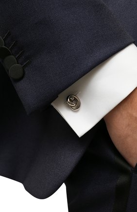 Мужские запонки LANVIN серебряного цвета по цене 19900 руб., арт. 9171/3 | Фото 2 Мужские запонки LANVIN серебряного цвета, арт. 9171/3 | Фото 2 (Стили: Классический; Материал: Металл)