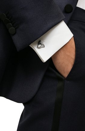 Мужские запонки LANVIN серебряного цвета по цене 0 руб., арт. 9173/3 | Фото 2 Мужские запонки LANVIN серебряного цвета, арт. 9173/3 | Фото 2 (Стили: Классический; Материал: Металл)
