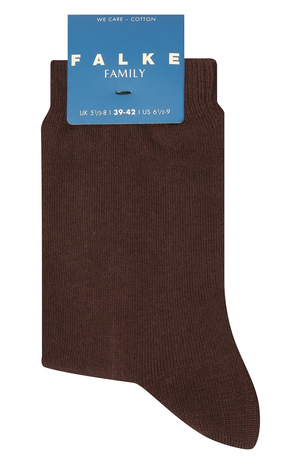 Детские хлопковые носки FALKE коричневого цвета, арт. 12998. | Фото 1 (Материал: Текстиль, Хлопок)