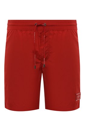Мужские плавки-шорты DOLCE & GABBANA красного цвета, арт. M4B12T/FUSFW | Фото 1