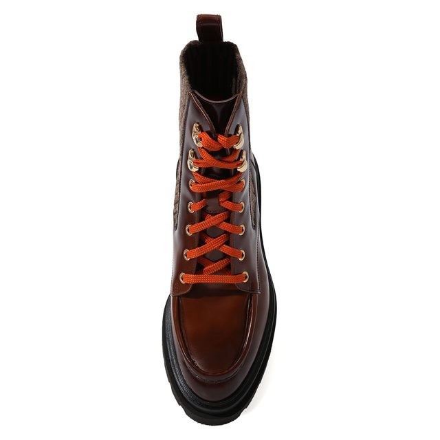 фото Кожаные ботинки santoni