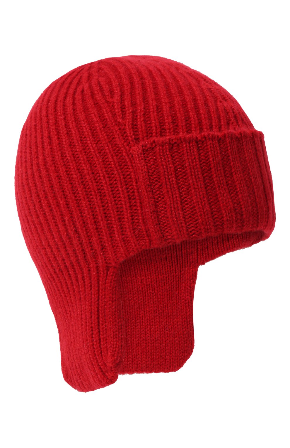Мужская кашемировая шапка-ушанка maurice CANOE красного цвета, арт. 4004720 | Фото 1 (Материал: Текстиль, Кашемир, Шерсть; Кросс-КТ: Трикотаж)