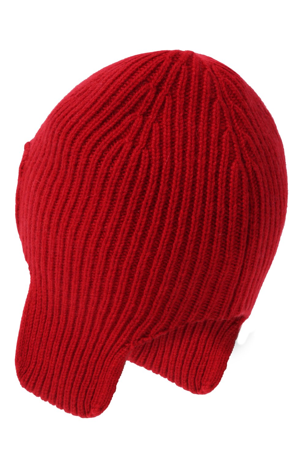 Мужская кашемировая шапка-ушанка maurice CANOE красного цвета, арт. 4004720 | Фото 2 (Материал: Текстиль, Кашемир, Шерсть; Кросс-КТ: Трикотаж)