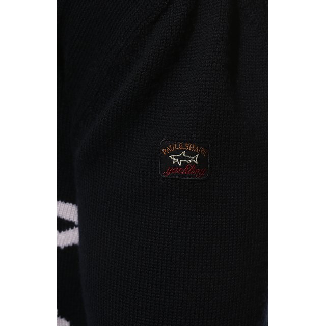 Шерстяной свитер Paul&Shark 12311078/FLV/3XL-6XL, цвет синий, размер 56 12311078/FLV/3XL-6XL - фото 5