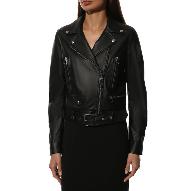 фото Кожаная куртка aline