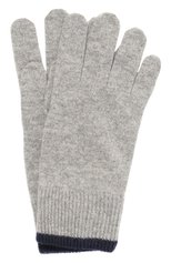 Детские кашемировые перчатки BRUNELLO CUCINELLI серого цвета, арт. B22M90100B | Фото 1 (Материал: Текстиль, Кашемир, Шерсть)