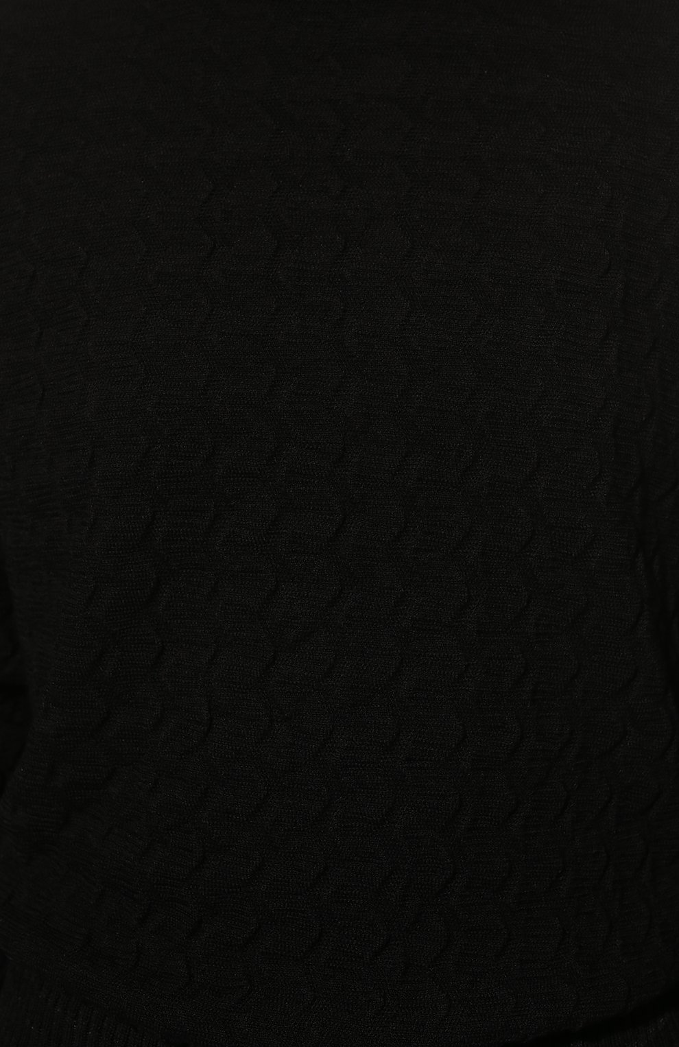 Женское двустороннее платье AND THE BRAND черного цвета, арт. W23-D004(TP009)-1202-900 | Фото 9 (Материал внешний: Шерсть; Длина Ж (юбки, платья, шорты): Мини; Случай: Повседневный; Кросс-КТ: Трикотаж; Женское Кросс-КТ: Платье-одежда; Стили: Кэжуэл)