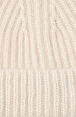 Женская шапка fluffy CANOE кремвого цвета, арт. 4100102 | Фото 4 (Материал: Текстиль, Вискоза)