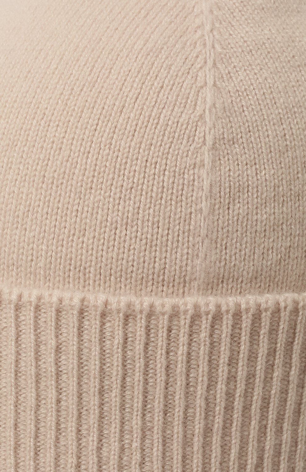 Женская шапка-ушанка denmark CANOE кремвого цвета, арт. 4916402 | Фото 4 (Материал: Текстиль, Шерсть)