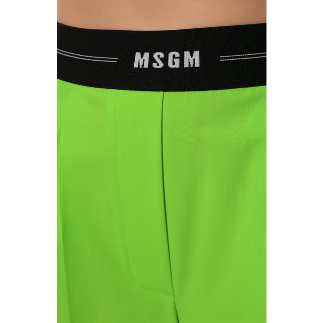 фото Шерстяные брюки msgm