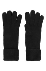 Мужские перчатки из кашемира и шелка IL BORGO CASHMERE черного цвета, арт. 54-1336M0DG0 | Фото 2 (Материал: Текстиль, Кашемир, Шерсть; Кросс-КТ: Трикотаж)