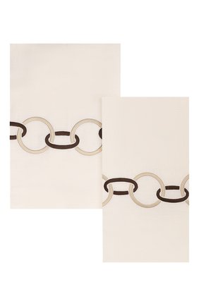 Комплект постельного белья FRETTE бежевого цвета по цене 363000 руб., арт. FR6740 E3491 240B | Фото 1 Комплект постельного белья FRETTE бежевого цвета, арт. FR6740 E3491 240B | Фото 1