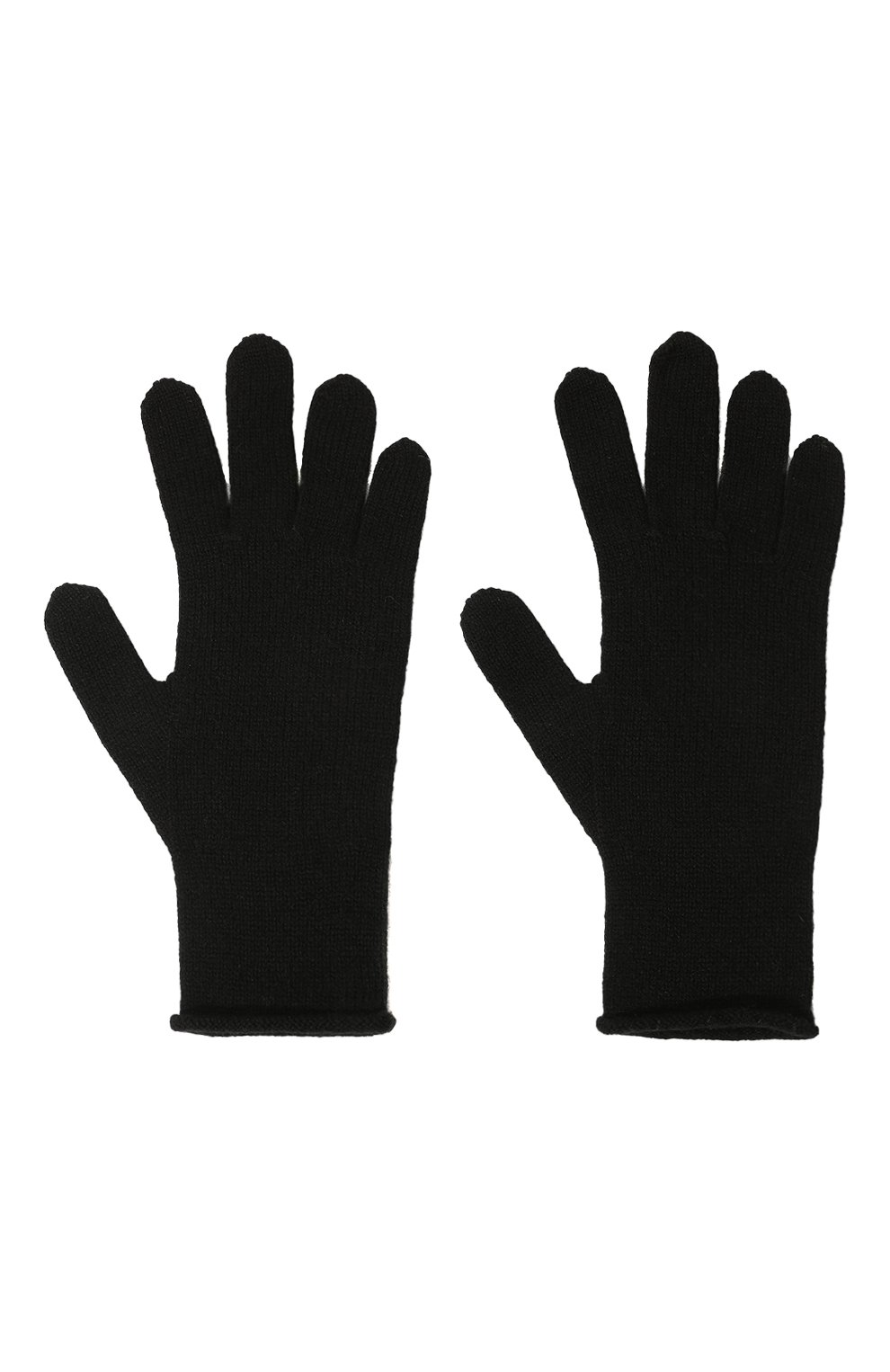 Женские перчатки aimi из шерсти и кашемира CANOE черного цвета, арт. 6100410 | Фото 3 (Материал: Текстиль, Шерсть)