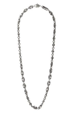 Мужского цепь черепа GL JEWELRY серебряного цвета по цене 0 руб., арт. M600005-S97-01 | Фото 1 Мужского цепь черепа GL JEWELRY серебряного цвета, арт. M600005-S97-01 | Фото 1 (Материал: Серебро)
