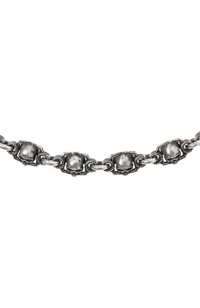 Мужского цепь черепа GL JEWELRY серебряного цвета по цене 0 руб., арт. M600005-S97-01 | Фото 3 Мужского цепь черепа GL JEWELRY серебряного цвета, арт. M600005-S97-01 | Фото 3 (Материал: Серебро)
