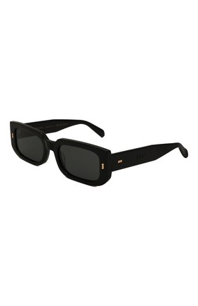 Женские солнцезащитные очки GAST черного цвета, арт. PERS0NALIA BLACK 01 | Фото 1 (Кросс-КТ: С/з-унисекс; Тип очков: С/з; Оптика Гендер: оптика-унисекс)