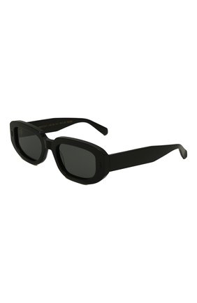 Женские солнцезащитные очки GAST черного цвета, арт. AMI BLACK 01 | Фото 1 (Тип очков: С/з; Кросс-КТ: С/з-унисекс; Оптика Гендер: оптика-унисекс; Очки форма: Овальные)
