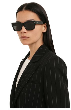 Женские солнцезащитные очки GAST черного цвета, арт. G0THA BLACK 01 | Фото 2 (Кросс-КТ: С/з-унисекс; Тип очков: С/з; Оптика Гендер: оптика-унисекс; Очки форма: Квадратные)