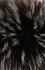 Детского шапка-ушанка с мехом FURLAND черного цвета, арт. 0131209610008600148 | Фото 3 (Материал: Текстиль, Натуральный мех)