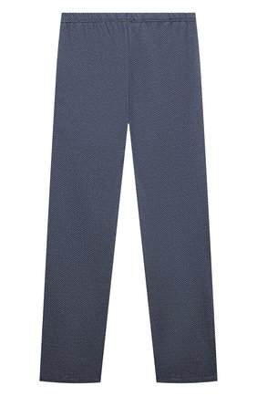 Женская хлопковая пижама LA PERLA синего цвета по цене 9955 руб., арт. 54682/2A-6A | Фото 5 Женская хлопковая пижама LA PERLA синего цвета, арт. 54682/2A-6A | Фото 5 (Рукава: Длинные; Материал внешний: Хлопок)