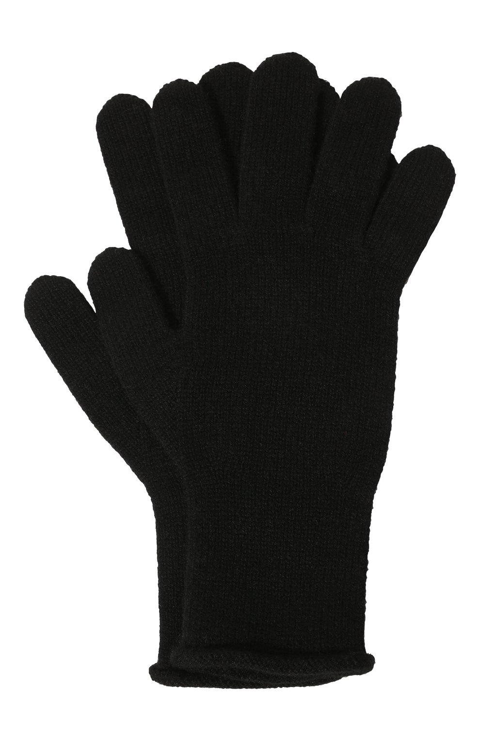 Женские кашемировые перчатки images CANOE черного цвета, арт. 6924610 | Фото 1 (Материал: Текстиль, Кашемир, Шерсть; Кросс-КТ: Трикотаж)