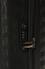 Мужской дорожный чемодан uno zip deluxe RONCATO темно-серого цвета, арт. 50830222 | Фото 4 (Материал: Пластик; Размер: large)