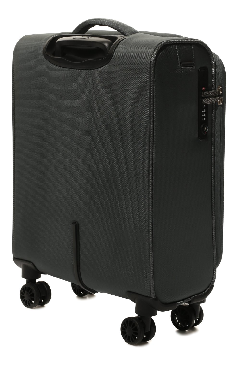 Мужской текстильный дорожный чемодан joy RONCATO темно-серого цвета, арт. 41622322 | Фото 2 (Материал: Текстиль; Размер: large)