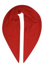 Женский платок evet из шерсти и кашемира CANOE красного цвета, арт. 4200320 | Фото 1 (Материал: Текстиль, Шерсть; Принт: Без принта)