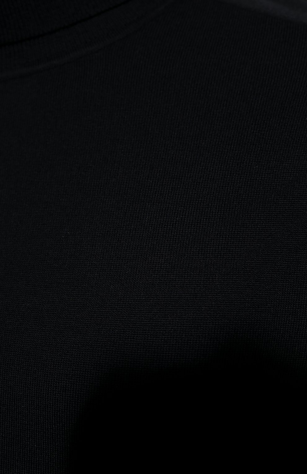 Мужской шерстяная водолазка BOGNER темно-синего цвета, арт. 88622445 | Фото 5 (Материал внешний: Шерсть; Рукава: Длинные; Принт: Без принта; Длина (для топов): Стандартные; Мужское Кросс-КТ: Водолазка-одежда; Стили: Кэжуэл)