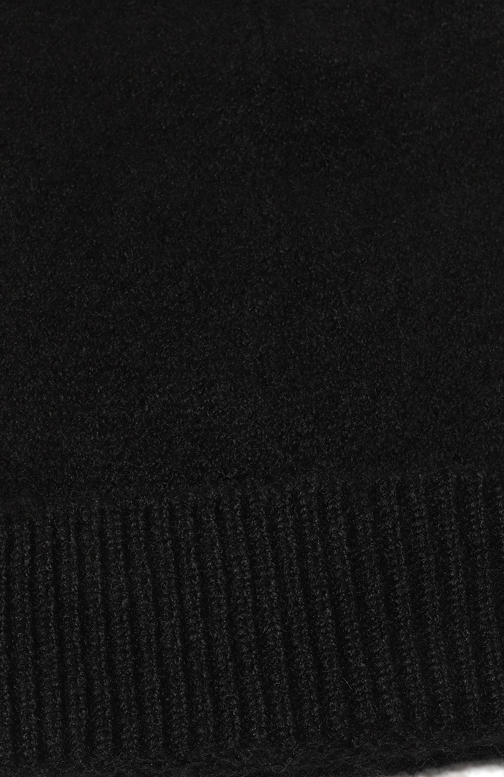 Мужская шапка из кашемира и шелка IL BORGO CASHMERE черного цвета, арт. 56-156M0DG0 | Фото 3 (Материал: Текстиль, Кашемир, Шерсть; Кросс-КТ: Трикотаж)