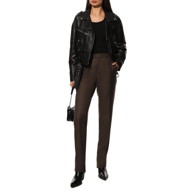 фото Кожаная куртка drome