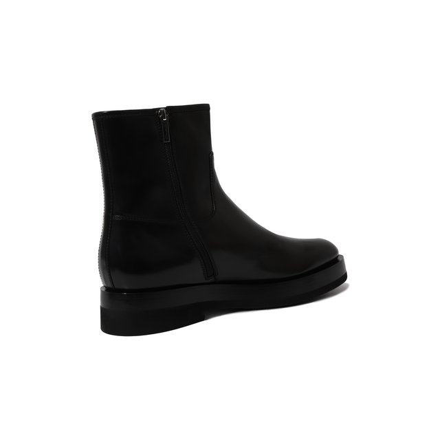 фото Кожаные сапоги santoni