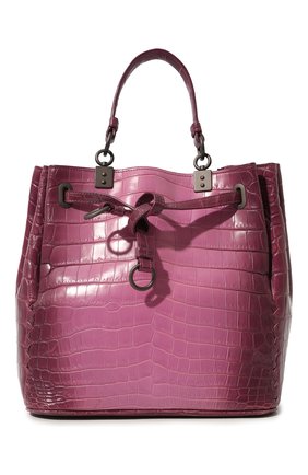 Женская сумка messenger small BOTTEGA VENETA розового цвета по цене 2840000 руб., арт. 420477/VL939 | Фото 1