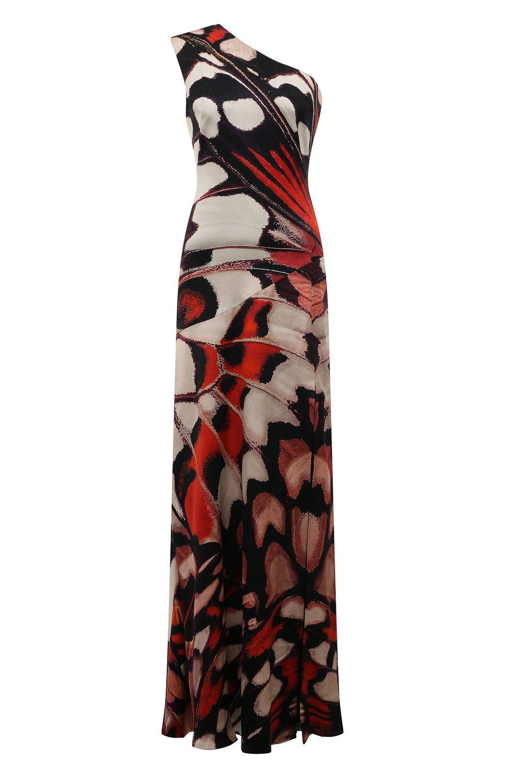 Шелковое платье Alexander McQueen Разноцветный 540859/QLD19 5356203
