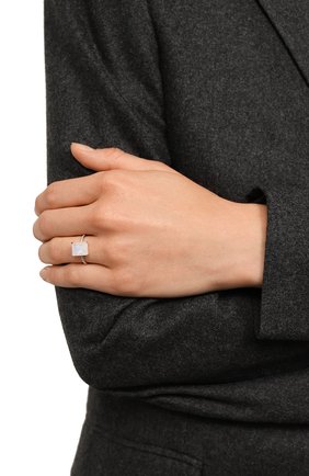 Женское кольцо с лунным камнем SECRETS JEWELRY серебряного цвета, арт. КЛКДБТС0126 | Фото 2 (Материал: Серебро)