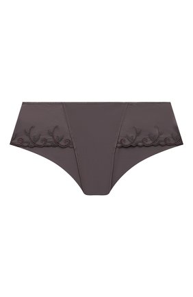 Женские трусы-шорты SIMONE PERELE темно-серого цвета, арт. 131637 | Фото 1 (Материал внешний: Синтетический материал)