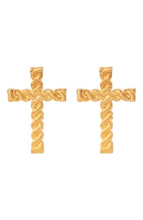 Женские серьги cross STATEMENTS золотого цвета по цене 0 руб., арт. PN E 04C S | Фото 1