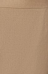 Женская юбка из шерсти и кашемира AGREEG кремвого цвета, арт. 14050902 | Фото 5 (Материал внешний: Шерсть; Кросс-КТ: Трикотаж; Женское Кросс-КТ: Юбка-одежда; Длина Ж (юбки, платья, шорты): До колена; Стили: Минимализм)