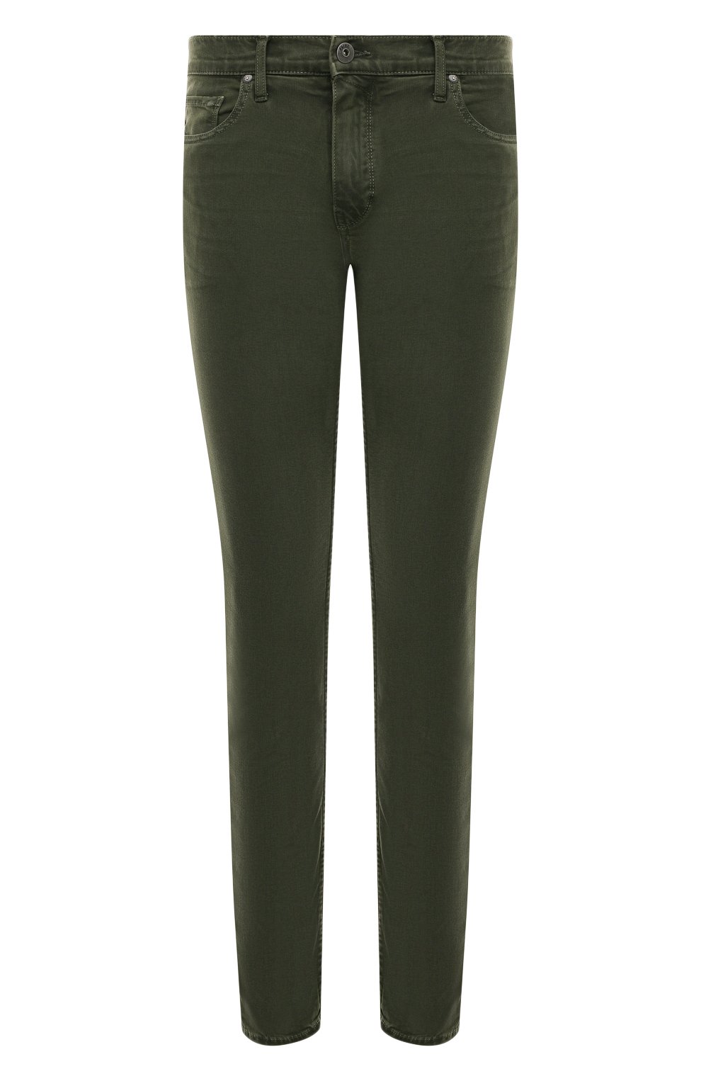Мужские джинсы PAIGE зеленого цвета, арт. M653799-7411 | Фото 1 (Силуэт М (брюки): Прямые; Кросс-КТ: Деним; Длина (брюки, джинсы): Стандартные; Материал внешний: Синтетический материал, Деним, Вискоза; Стили: Милитари, Кэжуэл)