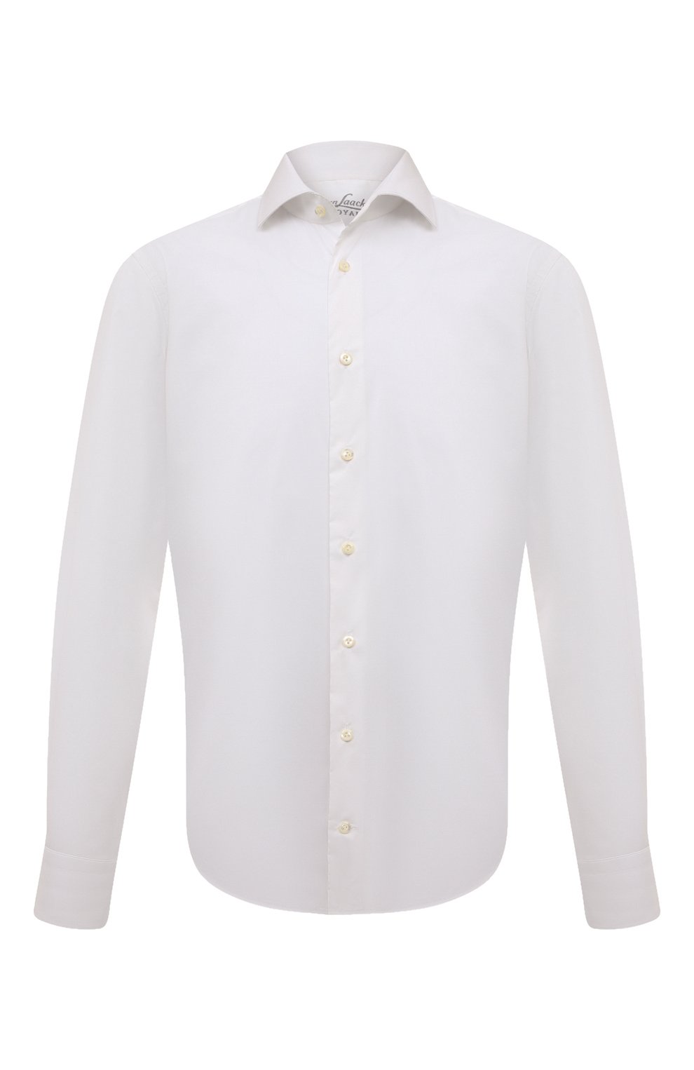 Мужская белая хлопковая сорочка VAN LAACK — купить в интернет-магазине ...