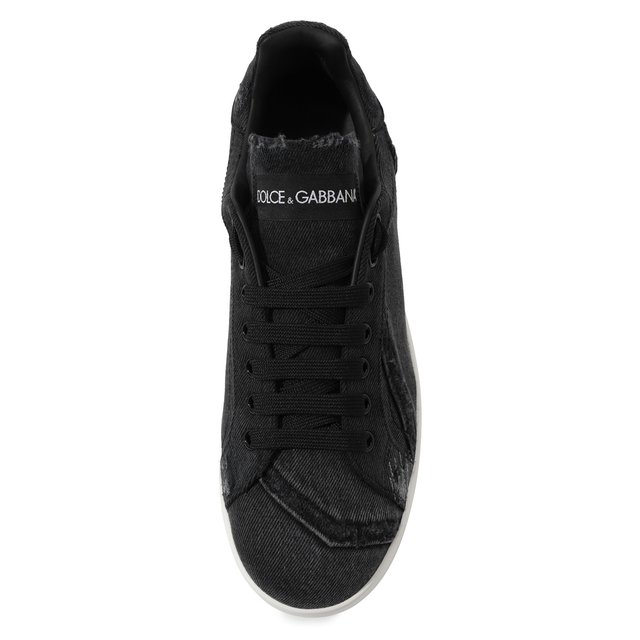 фото Текстильные кеды portofino dolce & gabbana