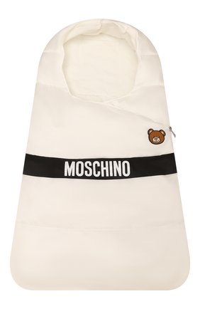 Детский утепленный конверт MOSCHINO кремвого цвета по цене 0 руб., арт. MUE00I/L3A22 | Фото 1 Детский утепленный конверт MOSCHINO кремвого цвета, арт. MUE00I/L3A22 | Фото 1 (Тематический товар: Teddy Bear)
