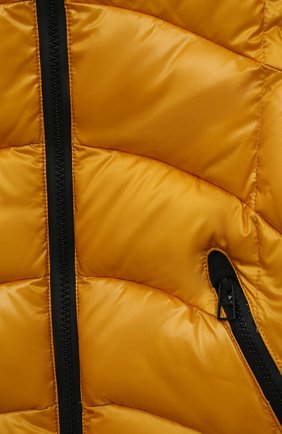 Детский пуховая куртка FREEDOMDAY желтого цвета, арт. IFRJB2936A-D738-RD | Фото 3 (Рукава: Длинные; Материал внешний: Синтетический материал; Мальчики Кросс-КТ: Пуховик-верхняя одежда; Материал подклада: Синтетический материал; Материал утеплителя: Пух и перо)