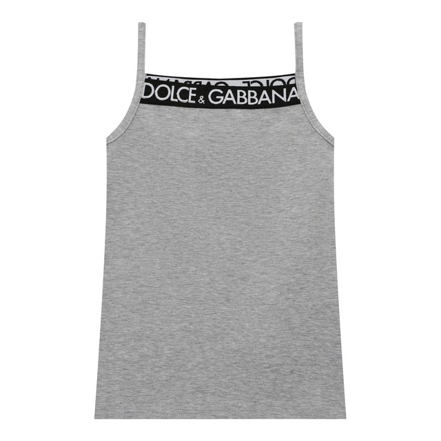 Хлопковая майка Dolce & Gabbana L5J714/FUGNE