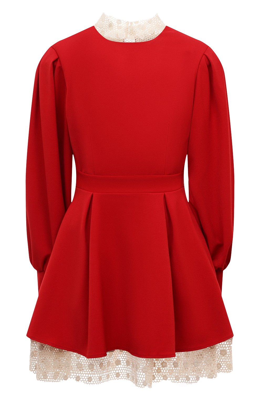 Платье из шерсти и вискозы Botrois Красный SKU0539241 
