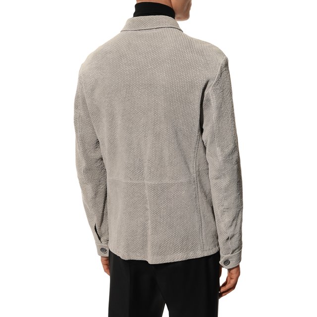 фото Кожаная куртка giorgio armani