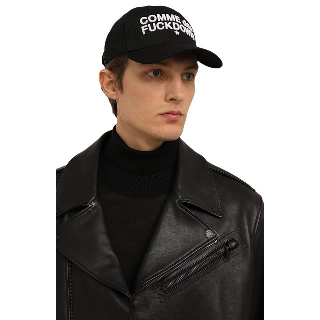 фото Хлопковая бейсболка comme des fuckdown