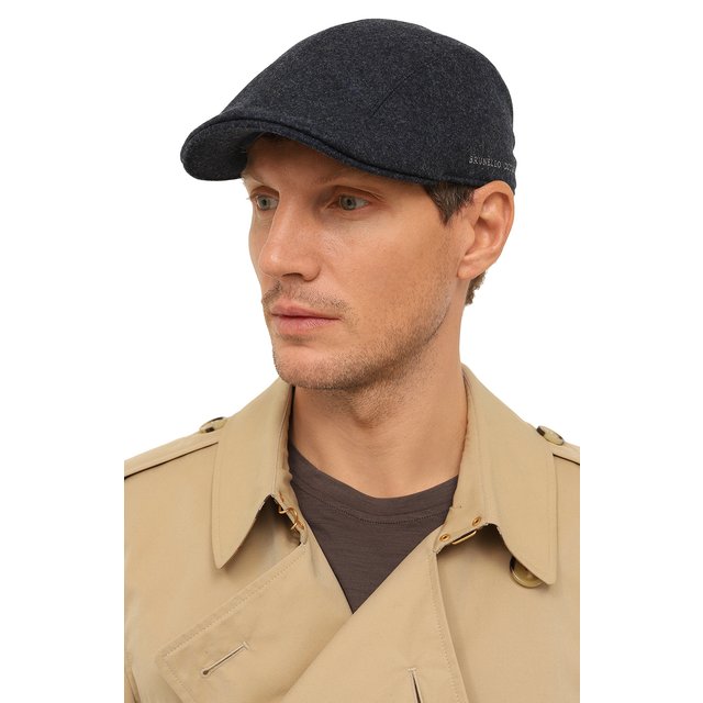 фото Шерстяная кепка brunello cucinelli